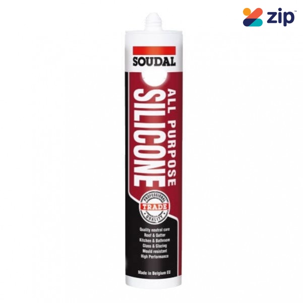 Soudal 121663 - 300ml Beige All Purpose Silicone